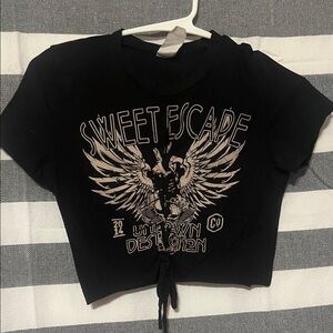 Windsor Black Graphic Kids Tee